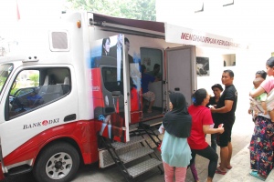 Pembayaran PBB Melalui Mobile Branch Bank DKI 