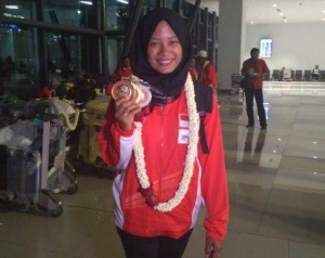 Dianda Choirunisa, Srikandi Peraih Tiga  Medali Emas