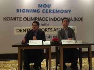 Kerjasama Dengan DSA, KOI Tutup Peluang Pengusaha Nasional Dukung Atlet Indonesia