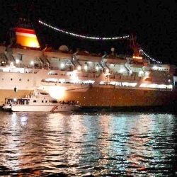 Kapal Patroli KPLP Tual, Evakuasi 366 Penumpang KM Sinabung
