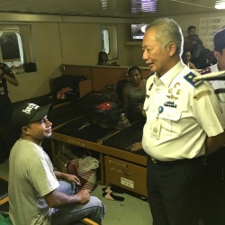Penumpang Angkutan Laut  Hingga H+4 Menurun
