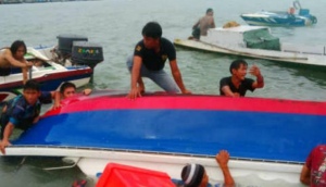 10 Penumpang Tewas Dalam Kecelakaan Speed Boat di Tarakan
