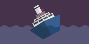 Kapal Mudik Gratis Kandas