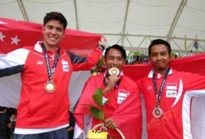 Zahidi Membuat Kejutan Raih Emas Ski Air