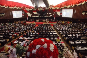 Depan Setnov, Jokowi Umumkan Perangi Korupsi