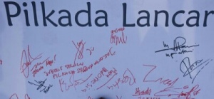 Polda Jaya,Bawaslu dan KPUD Terbitkan Maklumat