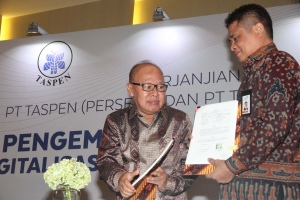 PT Telkom Dan PT Taspen Menjalin Kerjasama