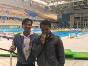 Renang Kembali Berkibar, Giliran Siman Sabet Emas