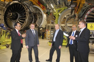 Dirut Garuda Satroni Markas Roll-Royce Soal Kelanjutan Kerjasama Dengan GMF