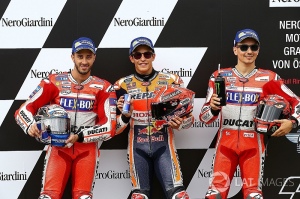 GP Austria: Marquez Cetak Hattrick Pole