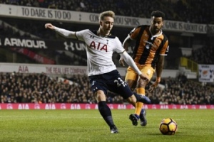 Tendangan Eriksen, Menentukan Kemenangan Spurs  1-0