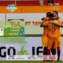 Sriwijaya FC Hadirkan Kekalahan Menyakitkan Untuk  Barito Putera 