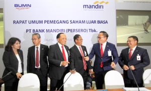 RUPSLB Bank Mandiri Menetapkan Komisaris Utama, Komisaris, Dan Direktur Treasury 