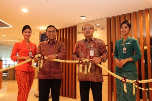 Garuda Dan AP II Resmikan Fasilitas  Layanan terminal 3 Soetta