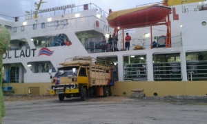 Kapal Ternak Tol Laut Tiba Di Priok