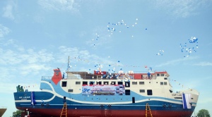 KMP Langkaan Lintas Kupang-Pulau Rote-Ndao Resmi Beroperasi
