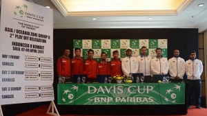 Piala Davis Indonesia v Kuwait: Anthony Awali Langkah Tim Merah Putih