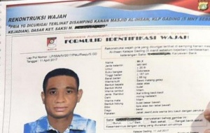 Polisi Sebar Sketsa Wajah Dugaan Pelaku Serangan Novel 