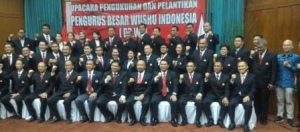 KONI Pusat Lantik Kepengurusan WI Pimpinan Airlangga Hartarto 