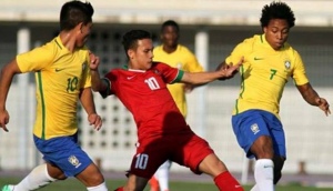 Timnas U-19 Indonesia Hanya Kalah Tipis Dari Brasil