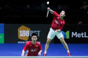 India Terbuka: Final Duel Merah Putih, Marcus/Kevin Hadapi Angga/Ricky 