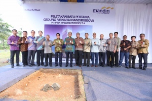 Peletakan Batu Pertama Menara Mandiri Di Bekasi