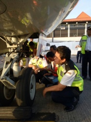 Pasca Kebakaran GPU, Dirjen Hubud Lakukan Ramp Check Ke Soetta
