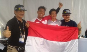 Bagus Dan Elga Rebut Emas BMX 