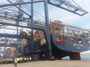 Menhub Sambut Pelayaran Reguler Priok Jakarta - Oakland AS
