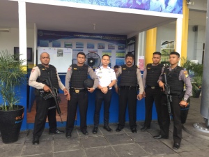 Syahbandar Priok &nbsp;Dan Polres Pelabuhan Lakukan Pengamanan Khusus