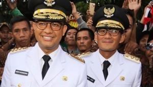 Anies dan Sandiaga Uno Temui Presiden Jokowi di Istana Negara
