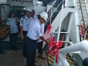 Ditjen Hubla Luncurkan  Kapal Navigasi KN Bacan