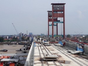 Progres Pembangunan LRT Sumsel Capai 72 Persen