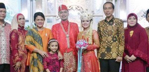 Presiden Jokowi Hadiri Pesta Pernikahan Anak Pawang Rusa di Pedalaman Bogor