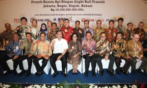 Kredit Sindikasi Proyek Kereta Api Ringan