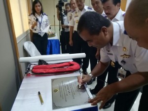 Dirjen Hubla Resmikan Pelayaran Pedana KN Edam