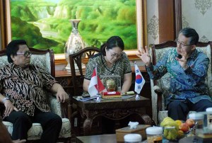 Oesman Sapta Bertemu Cho Taiyoung