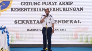 Gedung Arsip  Bandung Kemenhub Diresmikan