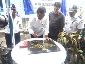 Pelabuhan Matui Jailollo Halmahera Resmi Dioperasikan 