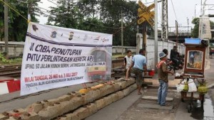 Ribuan Lintasan Sebidang KA Segera Ditertibkan