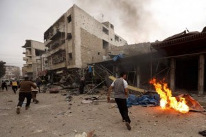 Ghouta Timur Suriah Jadi Neraka,  300 Orang Dikhabarkan Tewas 