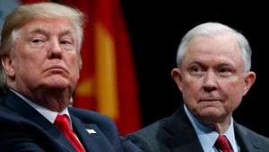 Trump dan Jaksa Agung Jeff Sessions Saling Cela 
