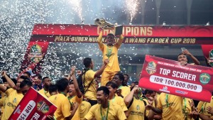 Sriwijaya FC Juarai Piala Gubernur Kaltim 2018