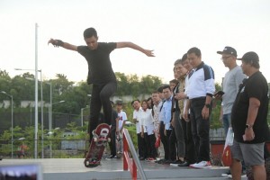 Skateboard Optimis Raih Medali Emas 