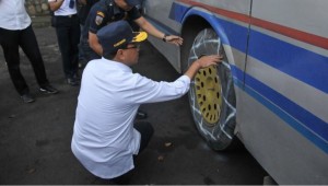 Menhub Temukan Bus Tidak Laik  Operasi di Terminal Tirtonadi Solo