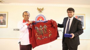 Dubes Italia Tawarkan Produk Olahraga Kepada Kemenpora  