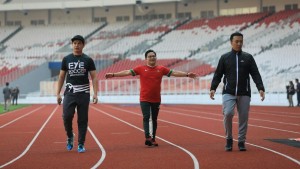 Ketua Umum PKB Cak Imin  Muncul di SUGBK Senayan, Ada Apa ....