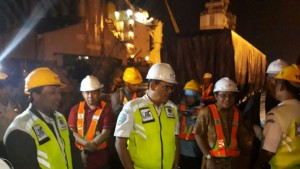 Kereta LRT Tiba di Pelabuhan Boom Baru