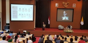 Menneg BUMN Rini Ceritakan Keberhasilan Pemerintah Dihadapan Mahasiswa UGM
