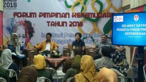Kemenpora Mengajak Wanita Muda Berjiwa Inovatif   dan Kreatif